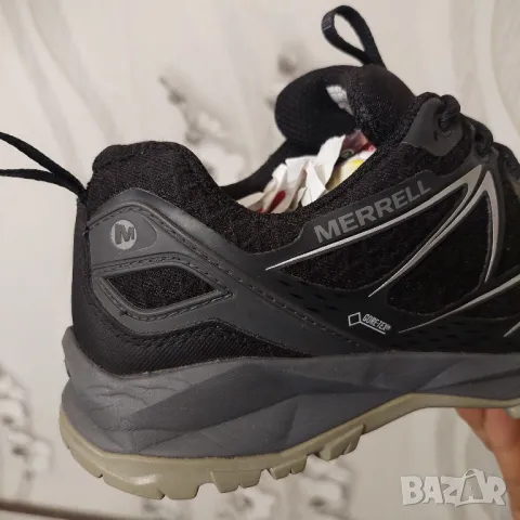 Merrell Kapravt Gore-Tex  номер 41 водоустойчиви туристически обувки/ маратонки , снимка 9 - Маратонки - 48982184