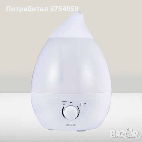 Уред за овлажняване на въздуха, 2.6L,LED светлини, снимка 2 - Други - 52365148