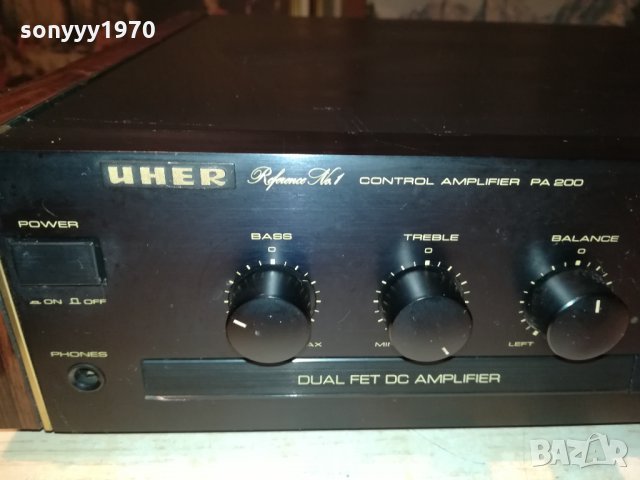 ПОРЪЧАН-UHER PREAMPLIFIER-SWEDEN 0811201552, снимка 3 - Ресийвъри, усилватели, смесителни пултове - 30716129