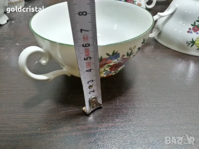 Стар немски порцелан купички , снимка 3 - Антикварни и старинни предмети - 48646363