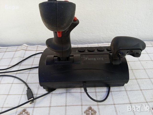 Speed Link Black Widow джойстик, снимка 8 - Аксесоари - 37500560