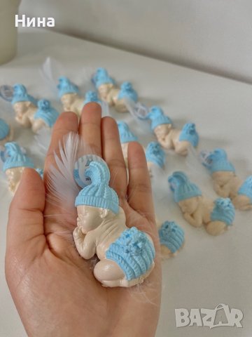 Подаръци за гости спящо бебе, снимка 2 - Подаръци за кръщене - 34813552