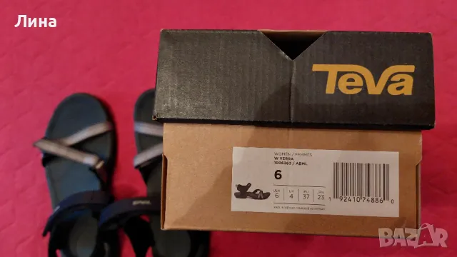 Нови дамски туристически сандали TEVA VERRA, размер 37, снимка 5 - Сандали - 50414778