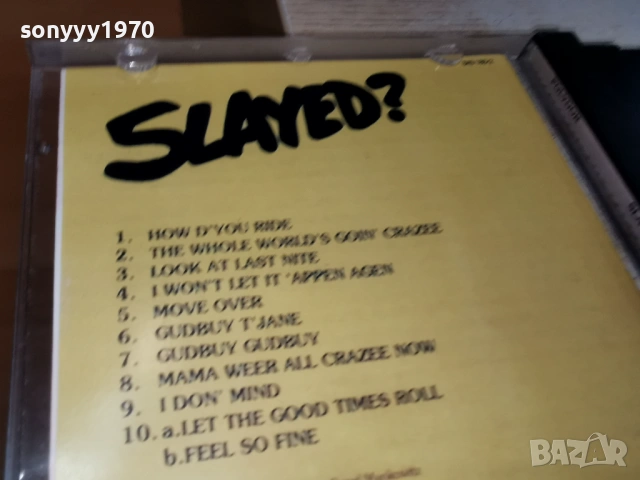 SLAYED? CD 0502261515, снимка 12 - CD дискове - 53369832