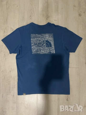 The North Face мъжка тениска M синя, снимка 2 - Тениски - 55874278