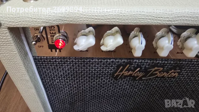 Harley Benton Tube15 Celestion лампово кубе / усилвател за китара, снимка 2 - Други - 55836337