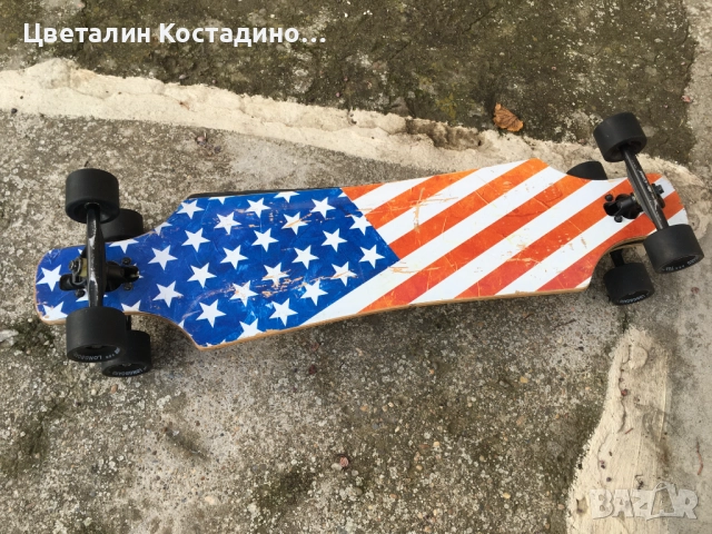 лонгборд, снимка 2 - Скейтборд, ховърборд, уейвборд - 52356250