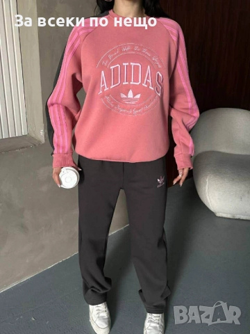 Adidas Дамски Спортен Комплект С 2 Части🔝Дамски Спортен Екип Адидас - Различни Цветове Код ST-12, снимка 2 - Спортни екипи - 52844019