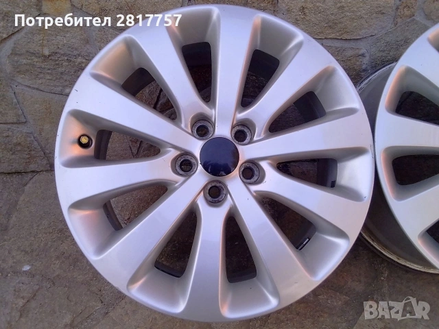 17ц 5х105 алуминиеви джанти , снимка 4 - Гуми и джанти - 53980423
