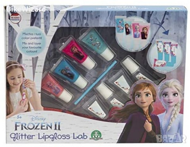 Disney Frozen 2 70000641 Комплект гланц за устни Детски грим многоцветен НОВО