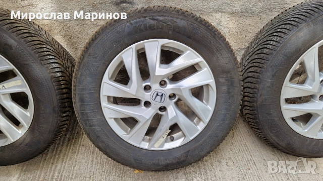Оригинални джанти със зимни гуми Honda CR-V 4, снимка 3 - Гуми и джанти - 53043626