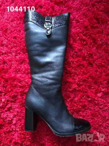 Дамски ботуши от естесвена кожа, снимка 2 - Маратонки - 53139184