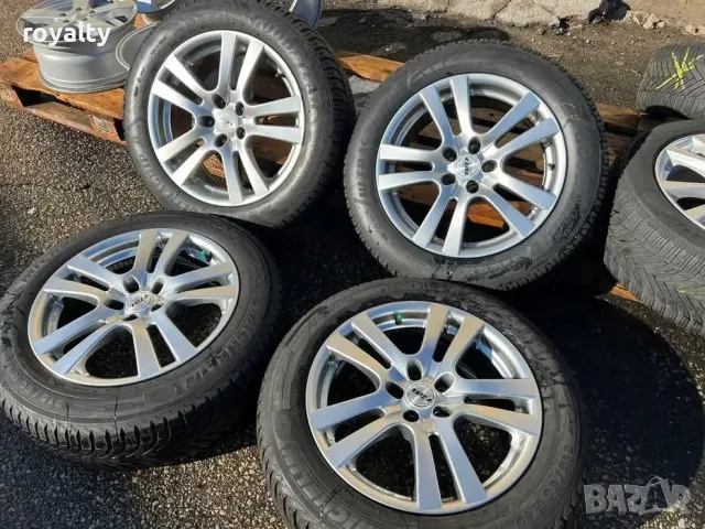 5х112 17 Джанти VW Passat Tiguan Audi A4 A6 Seat Skoda Mercedes 5x112 ET 35 J 7.5 Централен отвор 70
