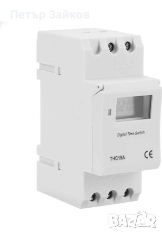 Таймер за външно осветление THC15A 220-240VAC, снимка 4 - Друга електроника - 40464437