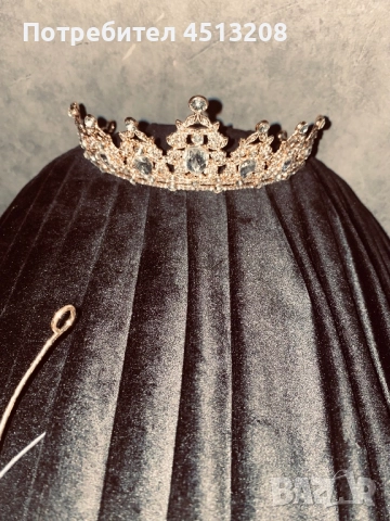 Булчинска тиара, снимка 5 - Сватбени аксесоари - 52578903