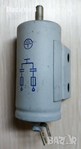 Продавам кондензатор  2 X 0.1mF/250V AC/2A, M-TGL 11840, снимка 2 - Друга електроника - 31398909