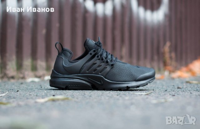 оригинални кожени  маратонки  NIKE AIR PRESTO Premium  LEATHER  номер 37,5-38, снимка 4 - Маратонки - 42446893