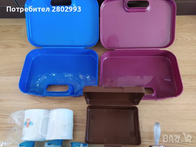 НОВИ кутии за храна, шишета и чаши, снимка 4 - Кутии за храна - 38540134