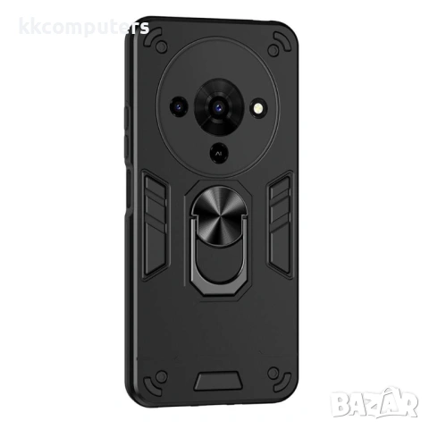 ZTE Blade A76 5G калъф – удароустойчив PC + TPU гръб с пръстен и стойка, снимка 2 - Калъфи, кейсове - 53043235