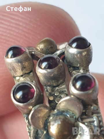 Сребърен пръстен, снимка 8 - Пръстени - 54266328