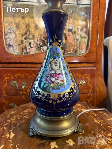 Старинни италиански лампи, снимка 3 - Настолни лампи - 52509870