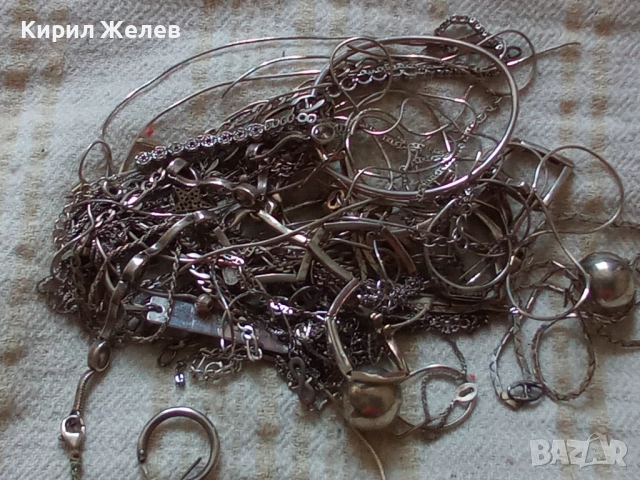 100 грама сребърни накити за поправка за части за реставрация или материал 51431