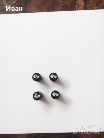 Качественни черни капачки за вентили винтили с емблеми на марка кола автомобил мотор камион джип мик, снимка 15 - Аксесоари и консумативи - 29811432