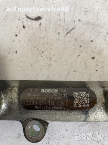 Горивна рейка със сензор за Volkswagen Phaeton 3.0 Tdi (2008) 059130089D, снимка 2 - Части - 54192598