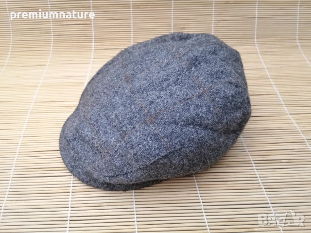 🏕️ ОФЕРТА → Wigens / елегантна шапка тип каскет от естествена вълна ○, снимка 3 - Шапки - 53927966