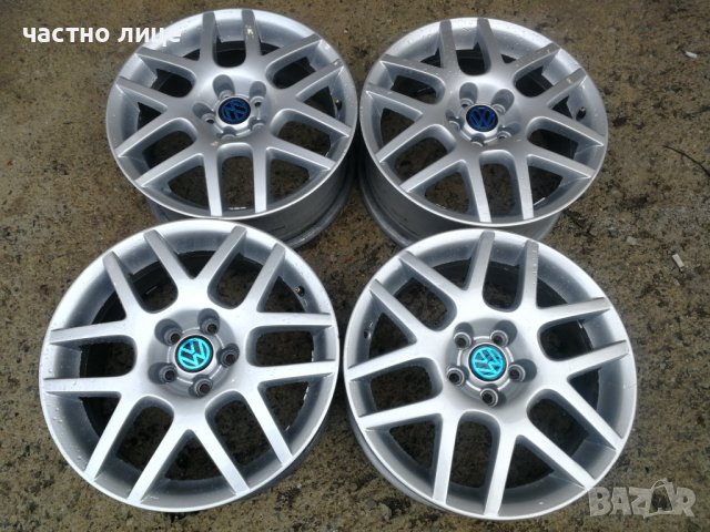 VW Golf4,Bora, Beetle ,Seat-Leon,Toledo,Skoda, AudiA3,TТ 5Х100 16-ски, снимка 3 - Гуми и джанти - 40160097