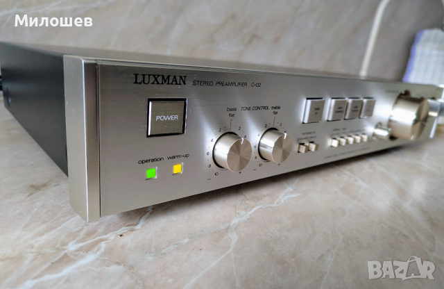 Luxman C-02, снимка 2 - Ресийвъри, усилватели, смесителни пултове - 44760236