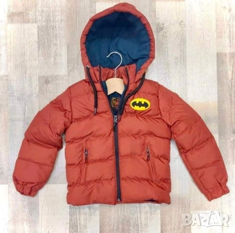Детски якета с вата Спайдърмен, Батман 💥, снимка 1 - Детски якета и елеци - 37618800
