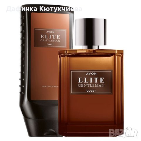 Комплект Elite Gentleman Quest за него, снимка 1 - Мъжки парфюми - 42171018