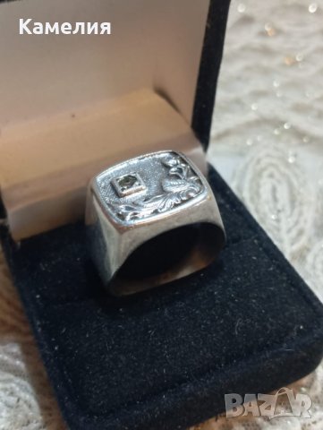 Руско сребро , снимка 7 - Пръстени - 44258582