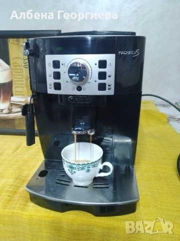 Кафе автомат Delonghi Magnifica S , снимка 5 - Кафемашини - 53354004