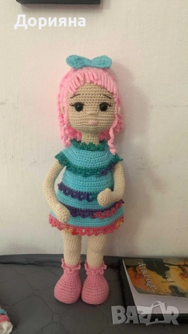 Плетена кукла 35 см