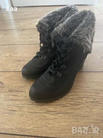 Елегантни черни боти, снимка 3 - Дамски елегантни обувки - 42378297