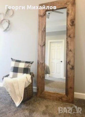 Огледало Рустик стил огледало за коридор,баня,стена ГИГАНТСКО ОГЛЕДАЛО, снимка 5 - Огледала - 32127926