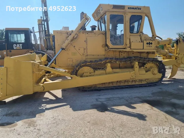 Верижен булдозер Komatsu D155A-1, снимка 2 - Индустриална техника - 56429419