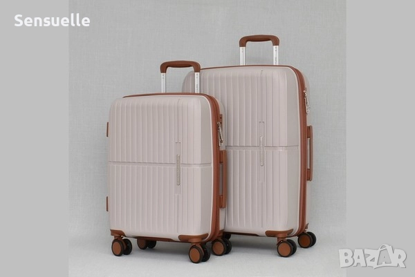 Комплект малък и среден куфар, снимка 3 - Куфари - 52585883