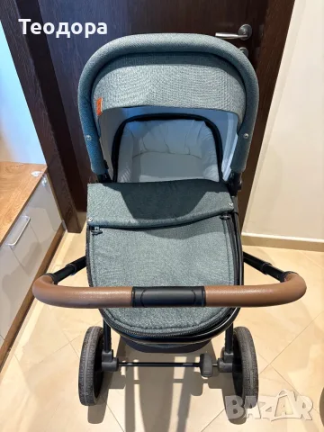Бебешка количка 3 в 1, Lionelo Mika, снимка 10 - Детски колички - 56290266