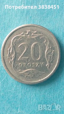 20 Groszy 2006 г.Полша, снимка 1 - Нумизматика и бонистика - 42780710