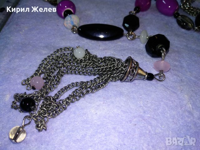 STREET ONE МАРКОВО СРЕБРИСТО КРИСТАЛНО ФЕШЪН АРТ СТИЛНО КОЛИЕ ОГЪРЛИЦА 34681, снимка 7 - Колиета, медальони, синджири - 39197389