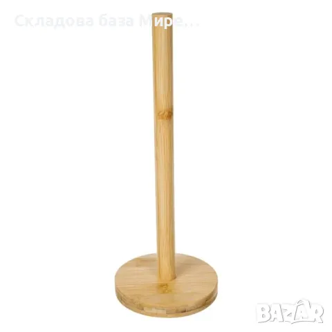 Поставка за кухненска хартия, Дървена, 13x33 сантиметра, снимка 1