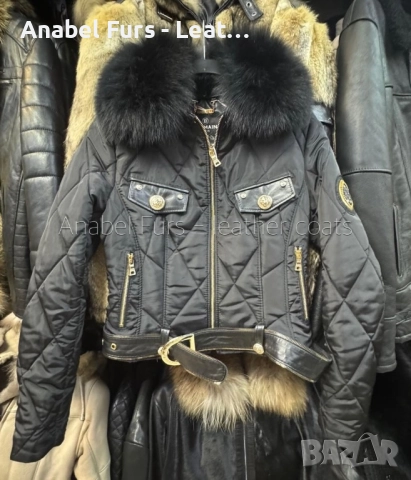 Вталено яке с естествен косъм