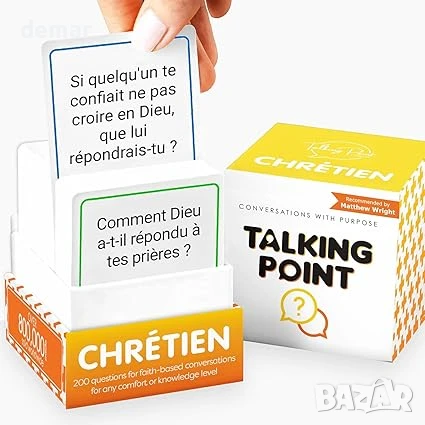 TALKING POINT CARDS 200 карти за разговор, снимка 4 - Други игри - 50456872