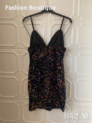 Уникална блестяща рокля с пайети ХИТ, снимка 4 - Рокли - 39121922