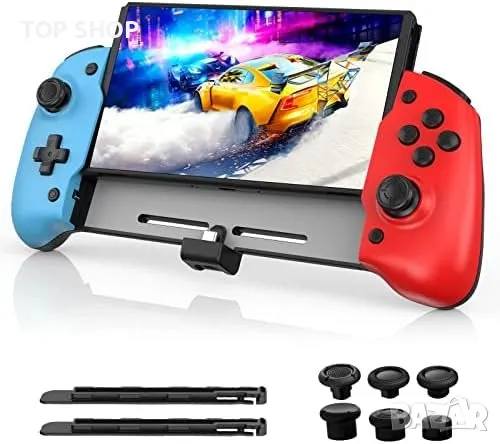 Нов Контролер за Nintendo Switch/Switch OLED в ръчен режим Игри