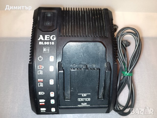 AEG BL9618 зарядно устройство 9.6-18V, снимка 2 - Винтоверти - 39354916