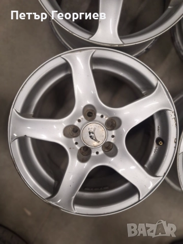 АЛУМИНИЕВИ ДЖАНТИ ЗА ФОЛСВАГЕН АУДИ ШКОДА СЕАТ СУБАРУ    -5Х100-15 цола, снимка 4 - Гуми и джанти - 52914031